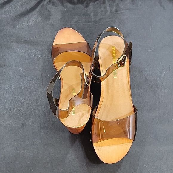 BRAND NEW MADDEN GIRL WOMEN’S LIFFT HEELED SANDAL - Picture 5 of 16